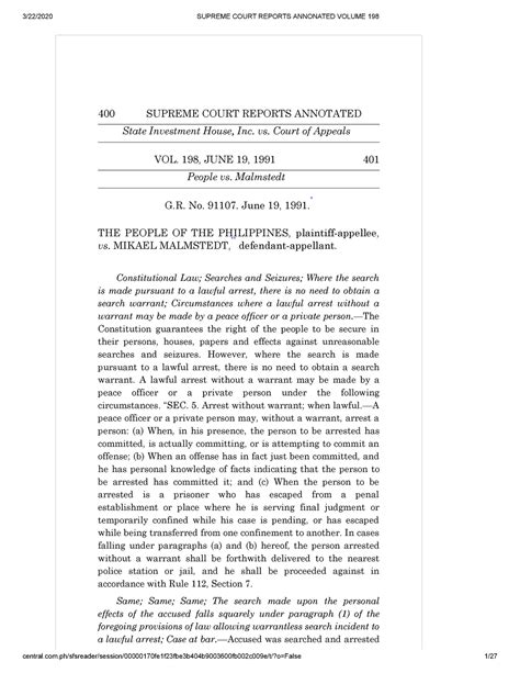 18. People vs. Malmstedt [G.R. No. 91107, June 19, .